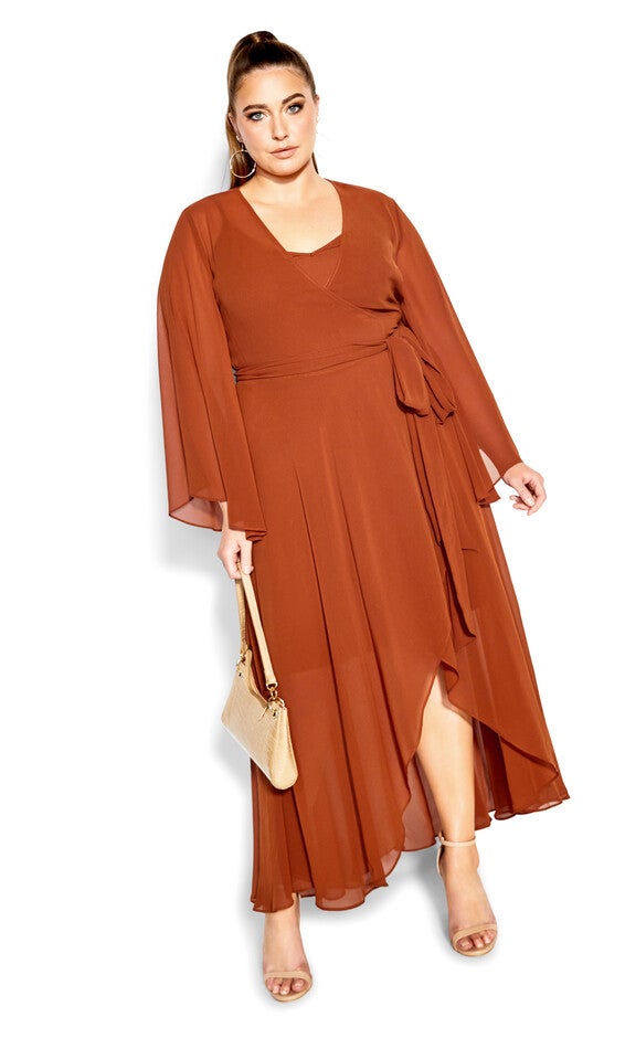 Fleetwood Maxi Dress - ginger, GINGER, hi-res image number null