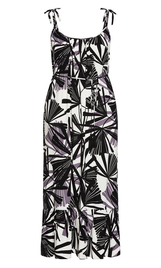 Tilly Print Maxi Dress - ivory, COSTA, alternate image number 3