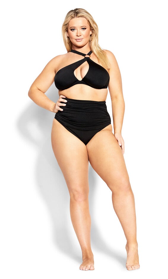 Alena Underwire Bikini Top - black, BLACK, hi-res image number 0