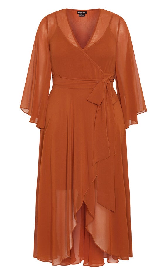 Fleetwood Maxi Dress - ginger, GINGER, alternate image number null