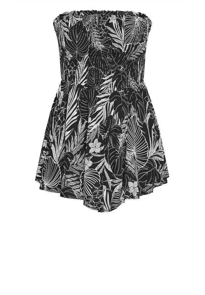 PLAYSUIT ELLE PRT, BLACK, alternate image number 3