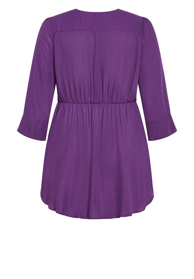 Shibara Vibes Top - petunia, PURPLE, alternate image number null