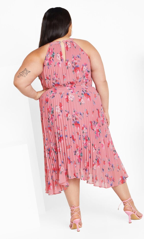 Miriam Print Dress - blush, BLUSH LOTTE BUNCH, alternate image number 2
