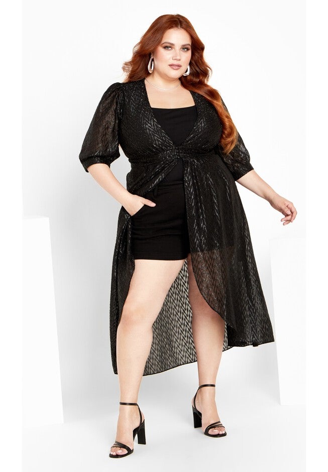 Glimmer Jacket - black, BLACK, on-hover image number 1