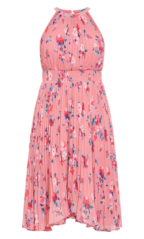 Miriam Print Dress - blush, BLUSH LOTTE BUNCH, alternate image number 3