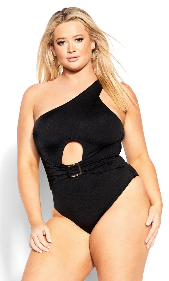 Alena 1 Piece - black, BLACK, alternate image number null