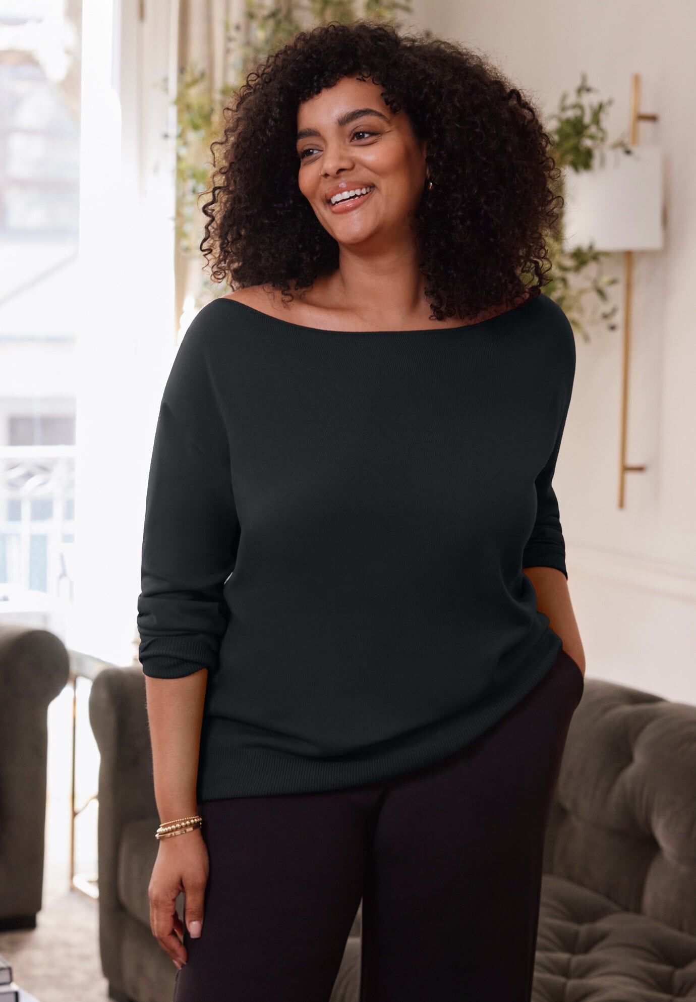 Convertible Pullover Sweater