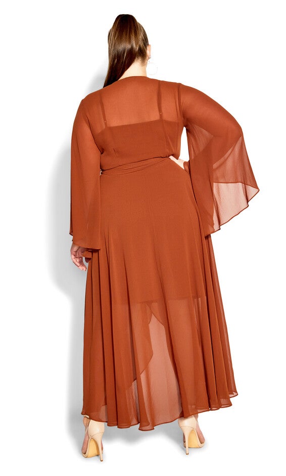 Fleetwood Maxi Dress - ginger, GINGER, alternate image number null