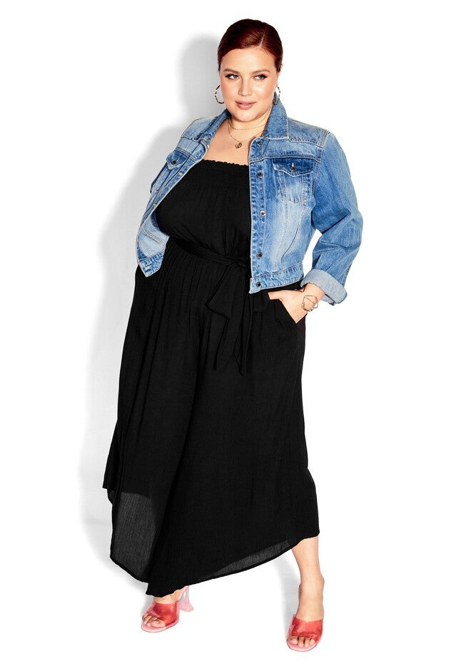 Holiday Sun Jumpsuit - black, BLACK, alternate image number 3
