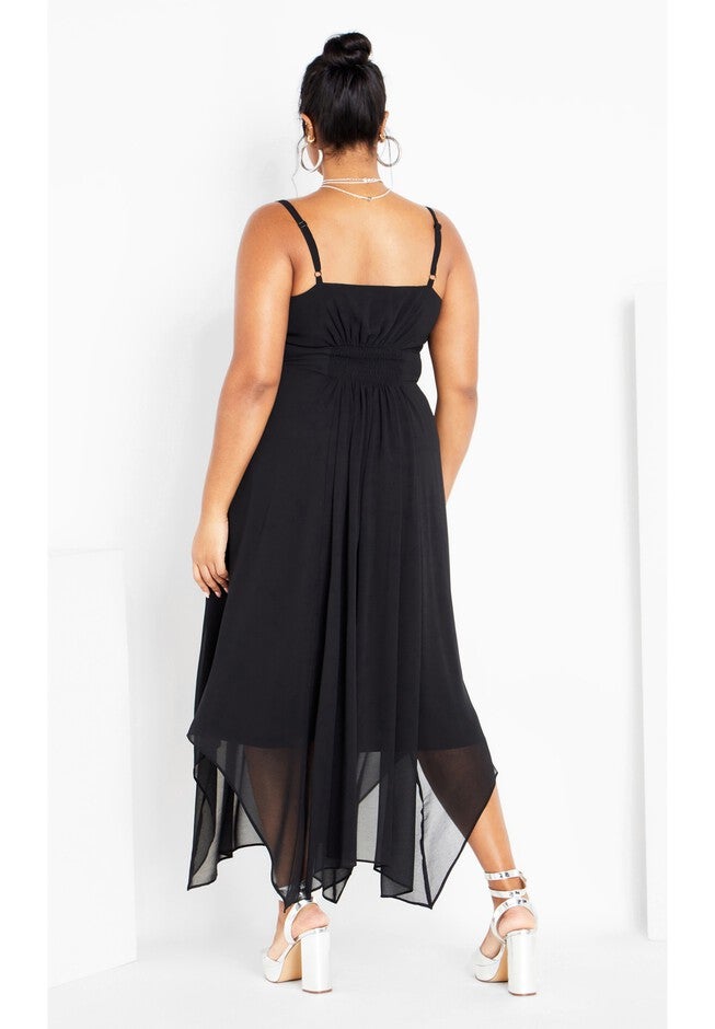Maxine Maxi Dress - black, BLACK, alternate image number 3