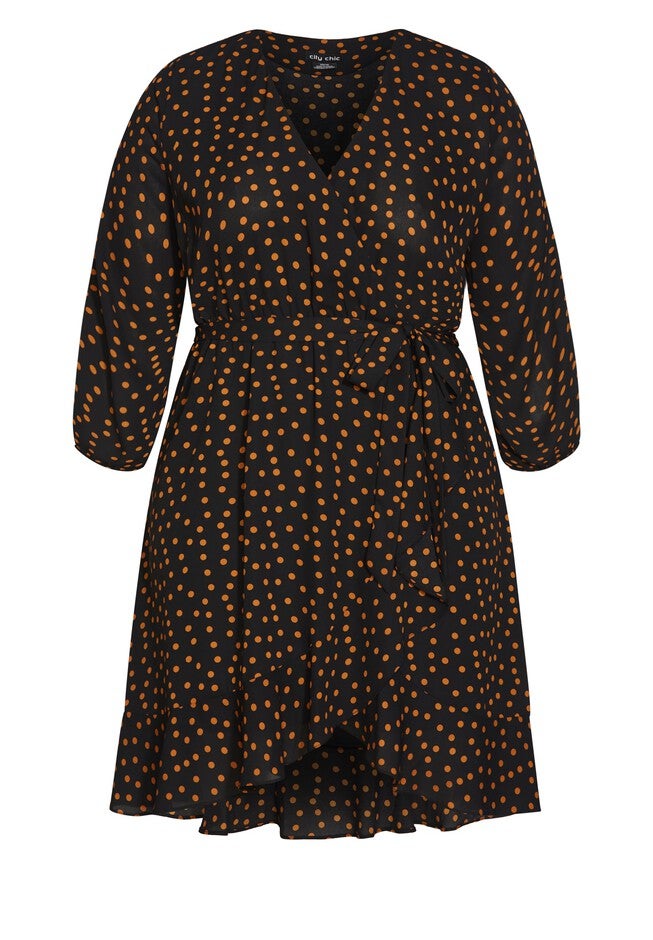Amber Frill Dress - amber, BLACK, alternate image number 3