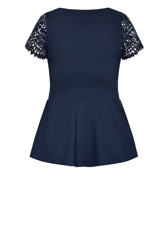 Amy Top - navy, BLUE, alternate image number 6