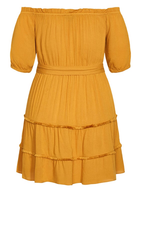 Fiesta Fringe Dress - gold, INCA, alternate image number 6