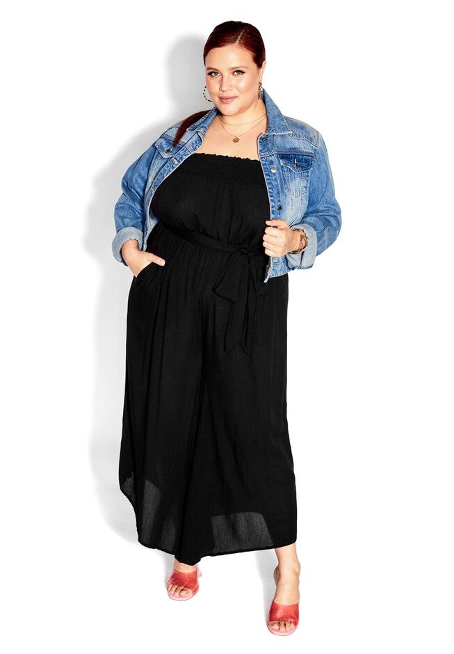 Holiday Sun Jumpsuit - black, BLACK, alternate image number 2