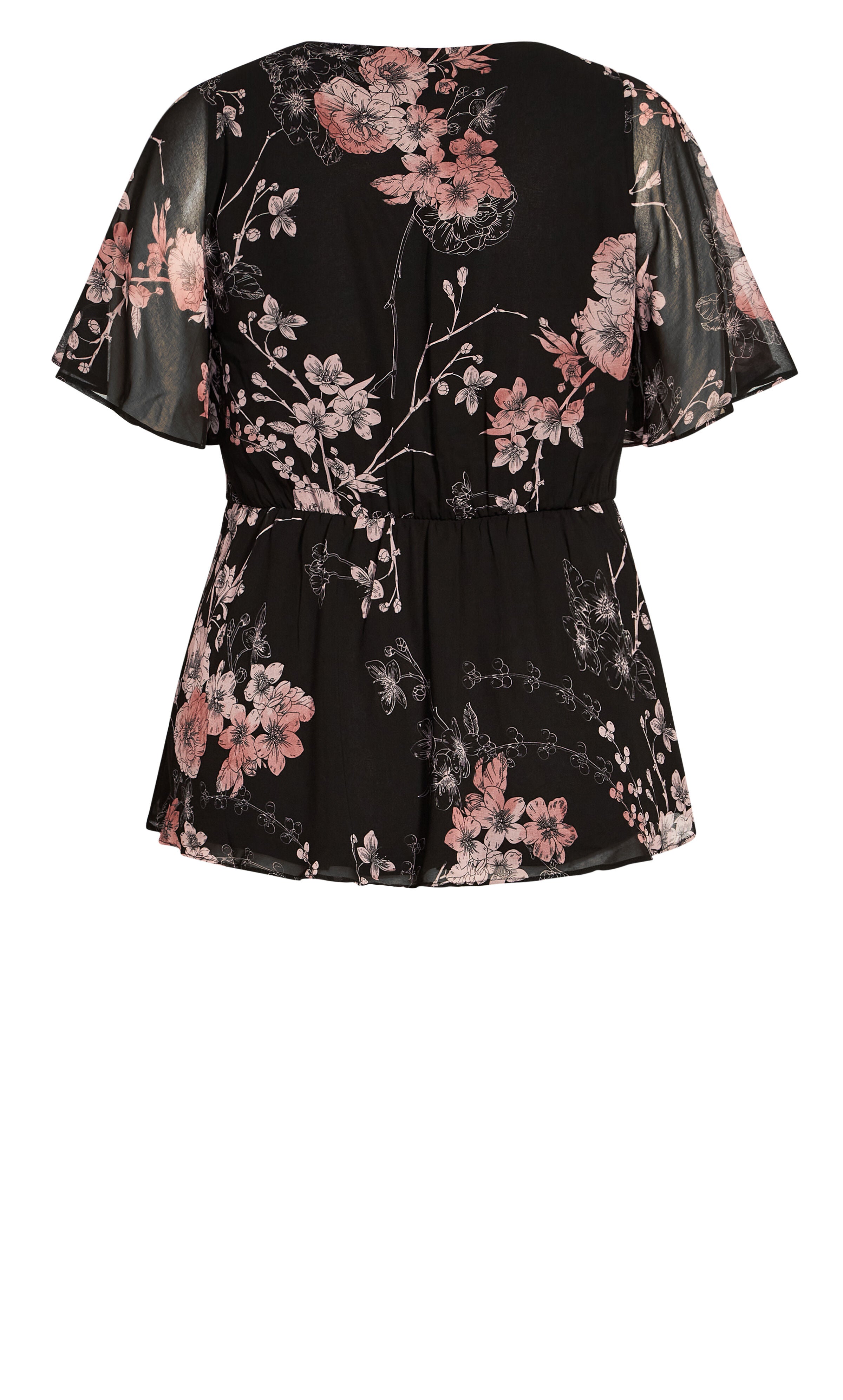 Blossom Love Top - black, BLACK, alternate image number 5