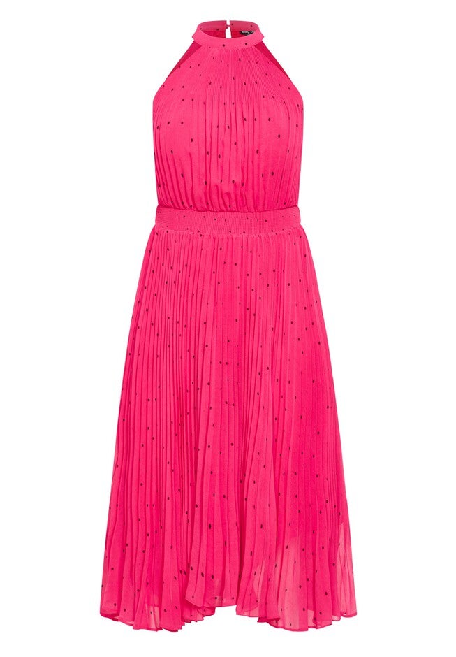 DRESS MIRIAM PRT, BLACK, alternate image number 2