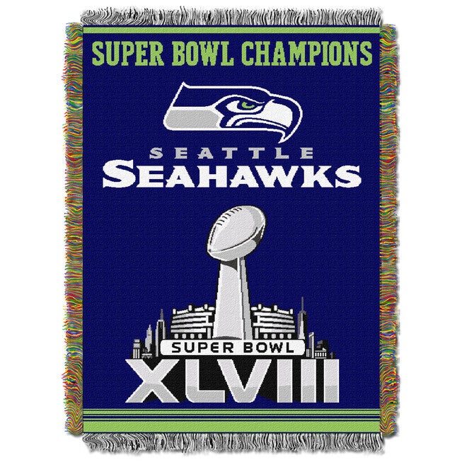 Seahawks Commemorative Series Throw, MULTI, hi-res image number null