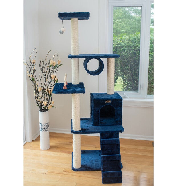 Real Wood 71 inches Cat Climbing Furniture Tower, , alternate image number 2