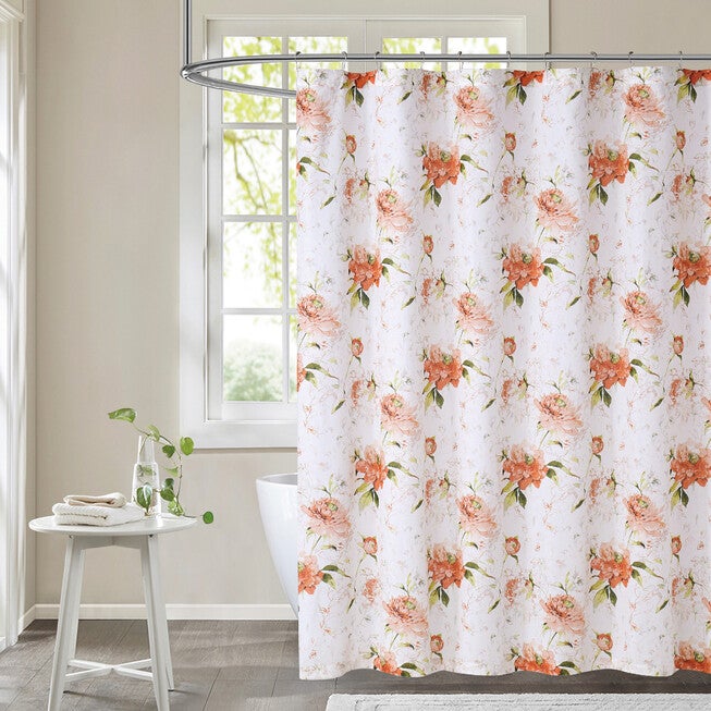 Cottage Classics Veronica Shower Curtain, MULTI, hi-res image number 0