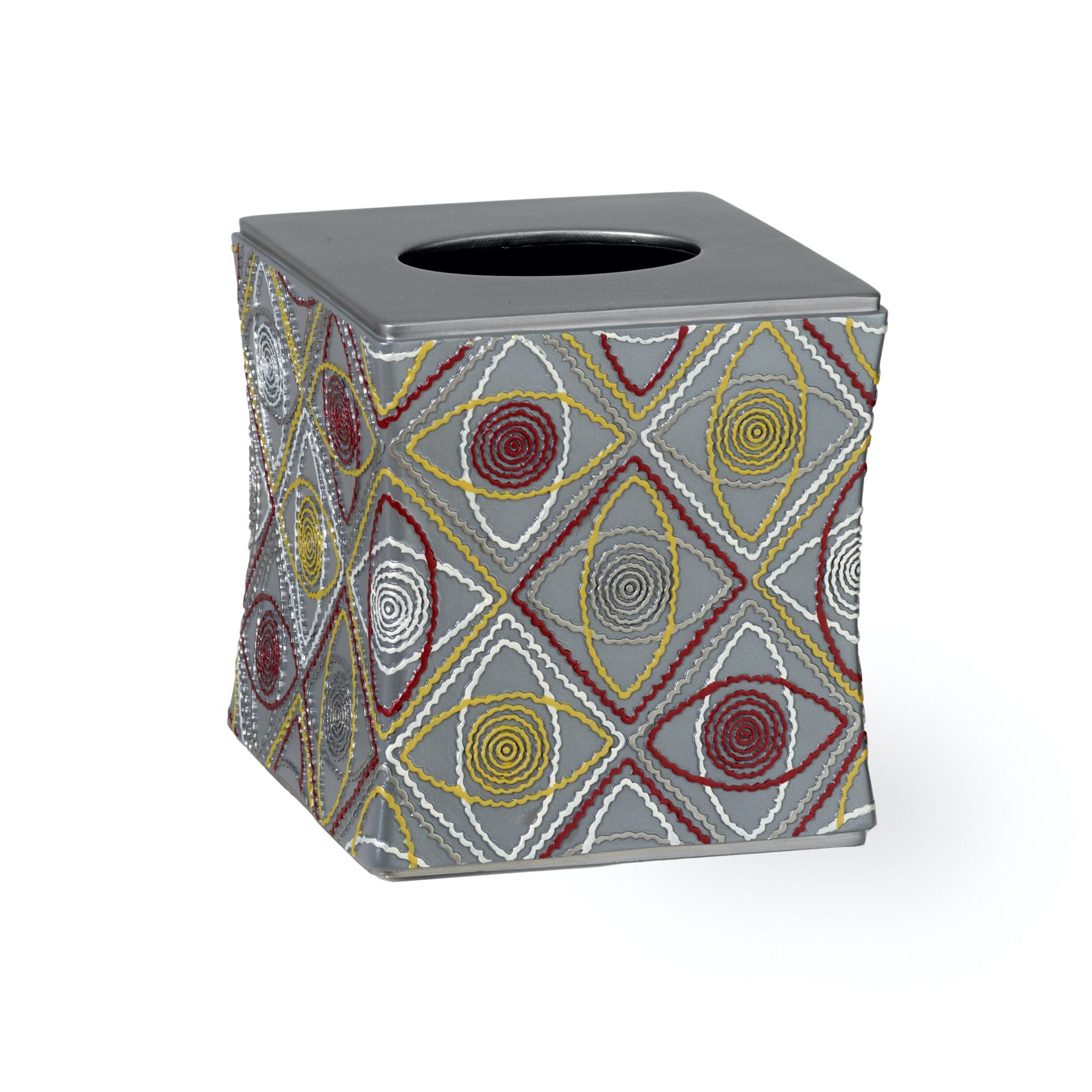 Sedona Tissue Box, GREY, hi-res image number 0