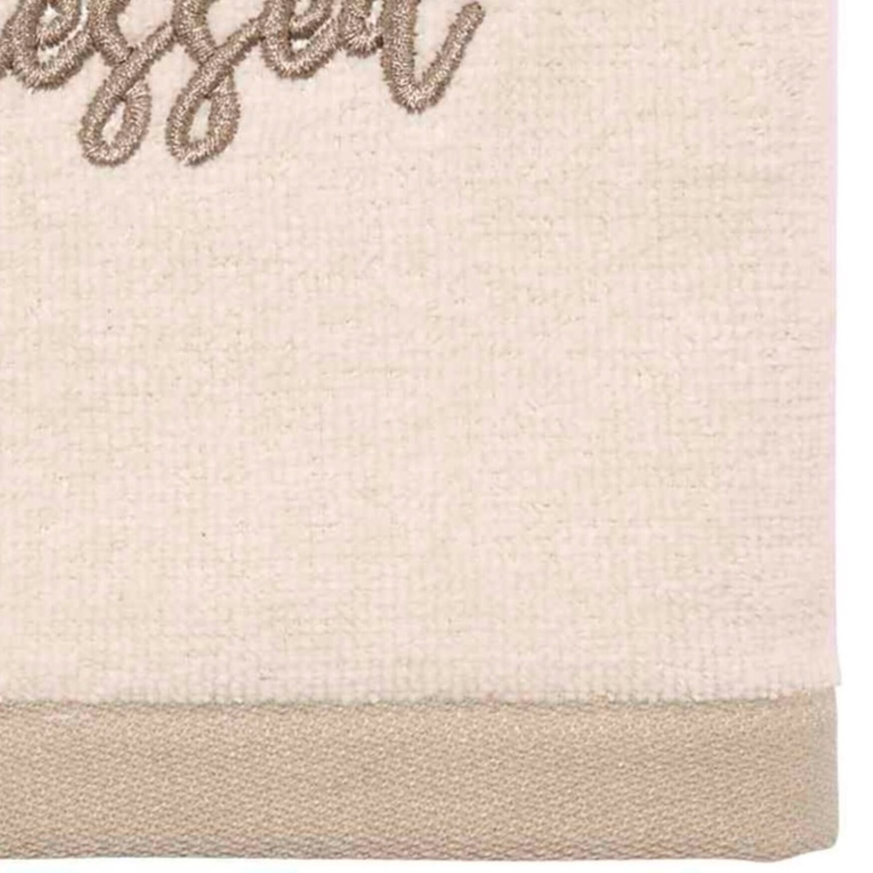 &ldquo;Blessed" Decorative Fingertip Towel, Set of 2