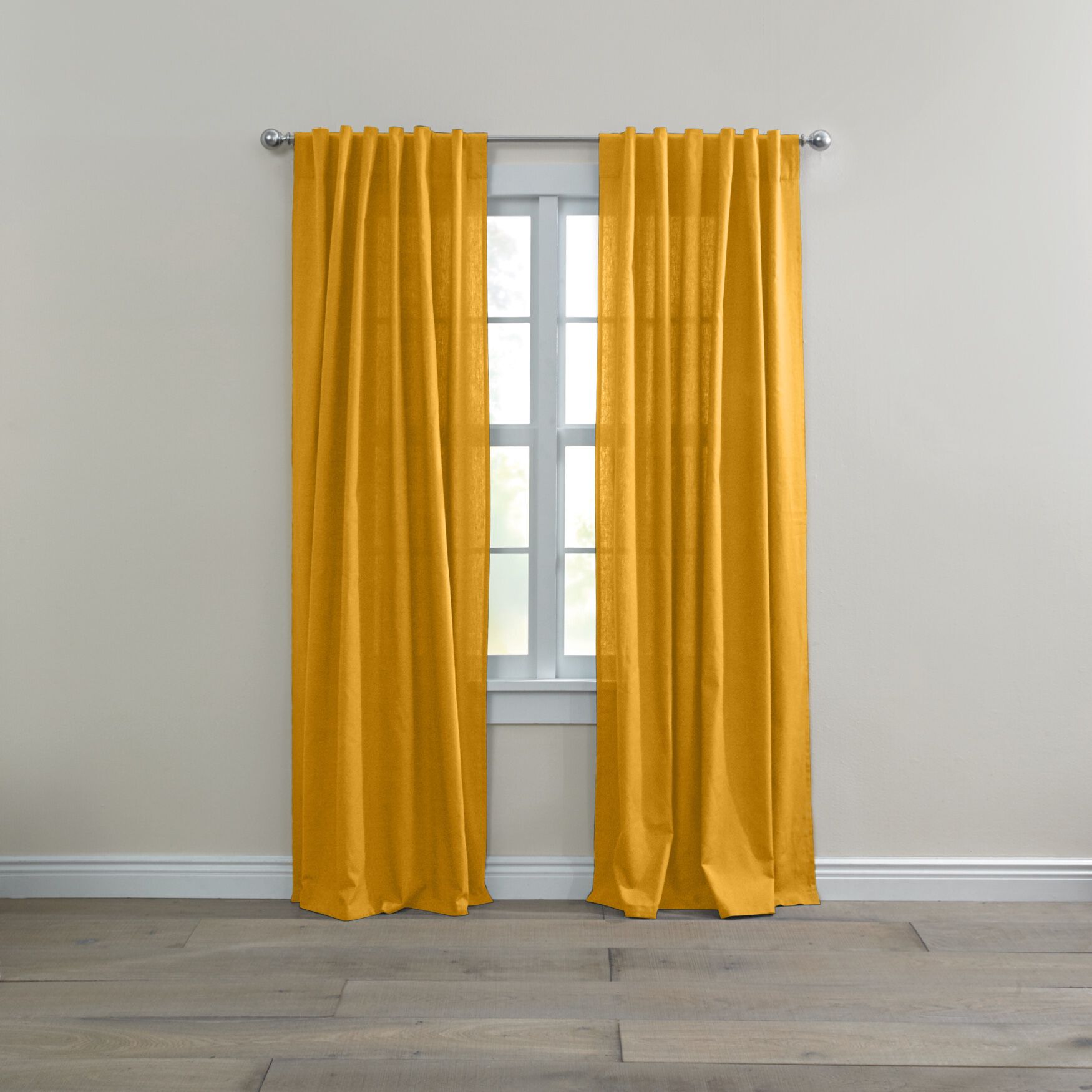 Poly Cotton Canvas Back-Tab Panel