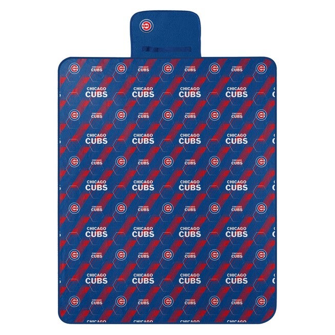 Cubs Hex Stripe Picnic Blanket, MULTI, hi-res image number null