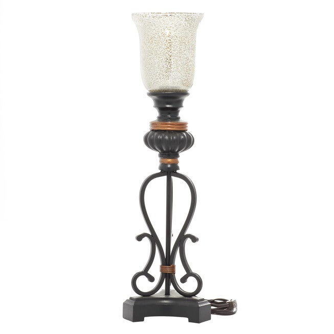 Set Of 2 Black Metal Boho Style Uplight, , alternate image number 2