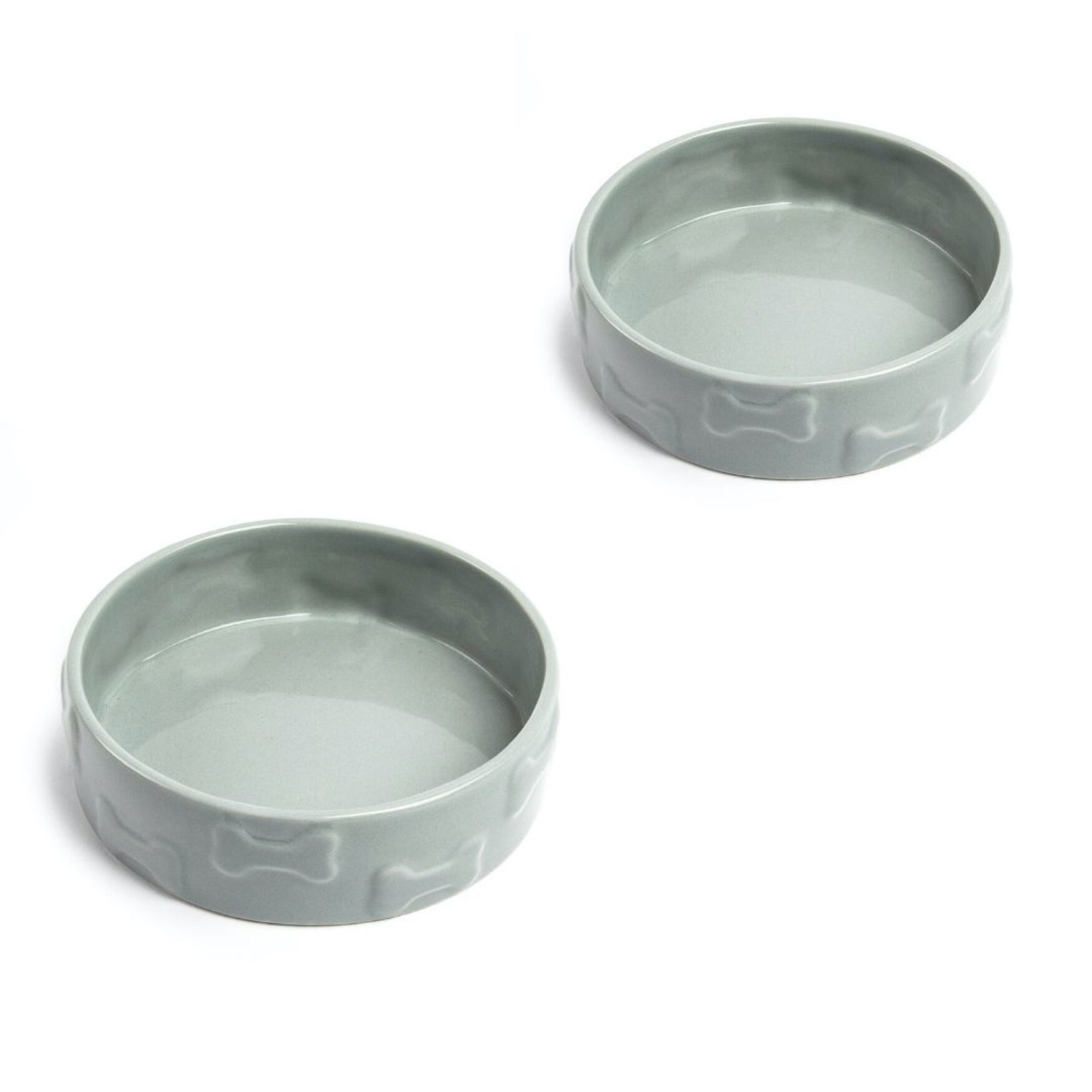Grey dog best sale bowls
