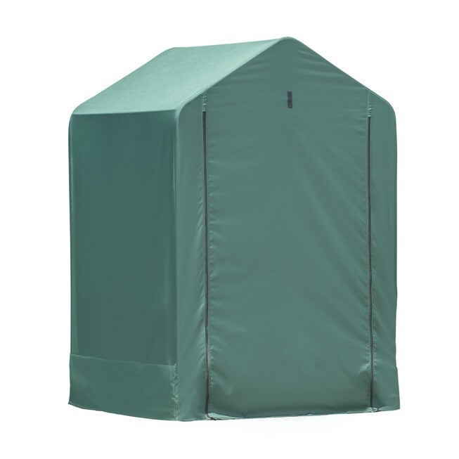 Garden Shed 4x4x6, GREEN, hi-res image number 0