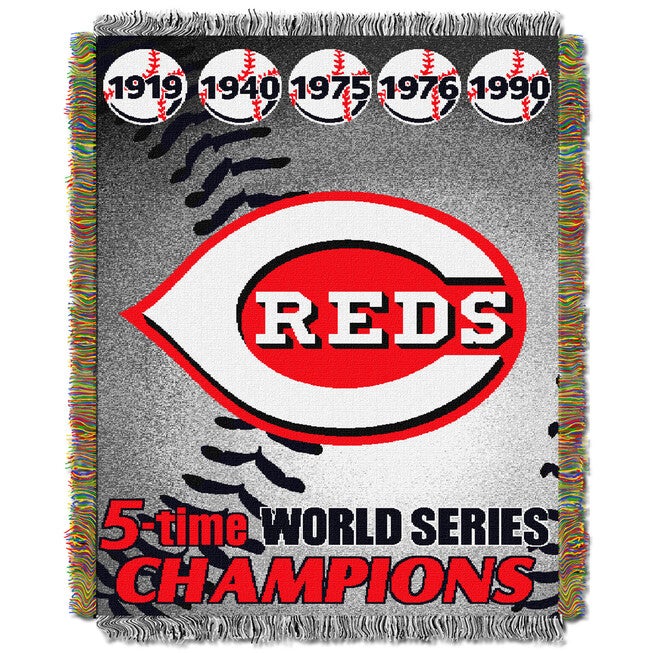 Reds Commemorative Series Throw, MULTI, hi-res image number 0
