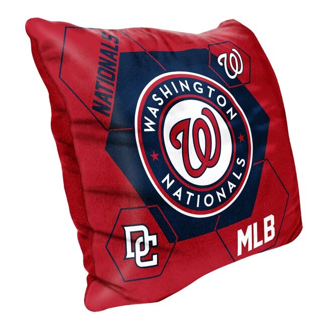Nationals Velvet Reverse Pillow, MULTI, hi-res image number null