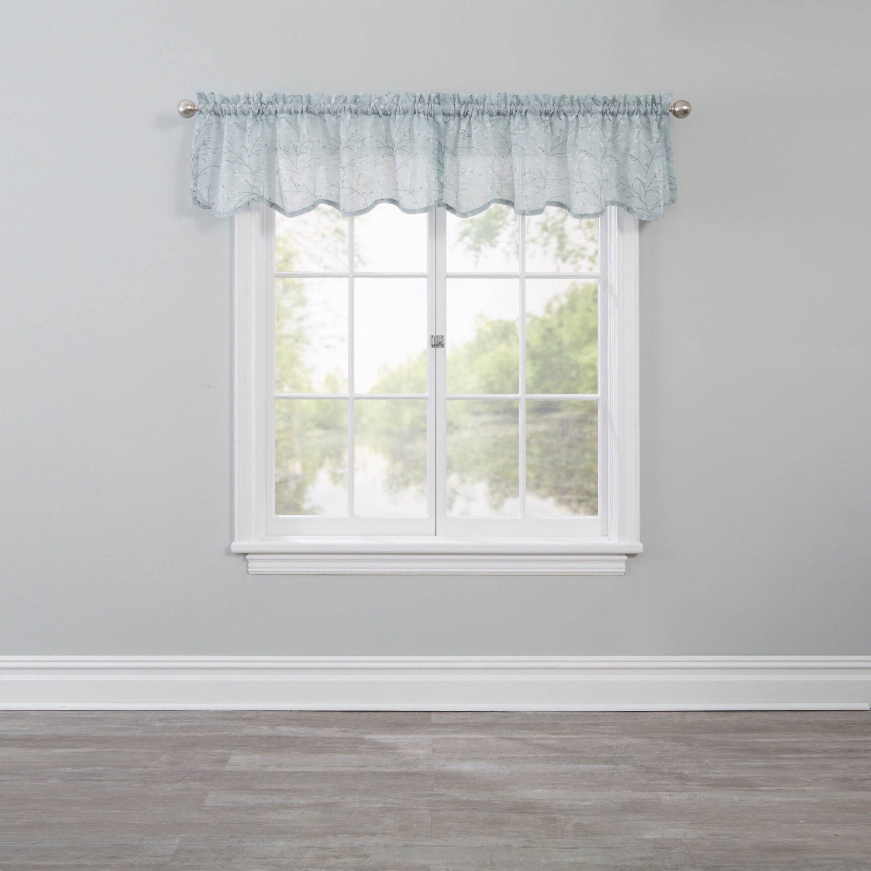 Willow Scalloped Valance, GREEN, hi-res image number 0