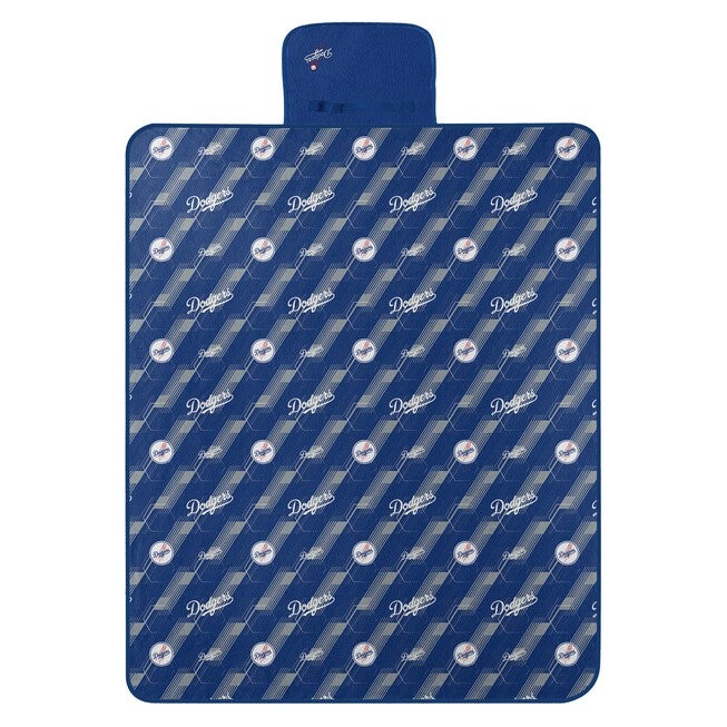 Dodgers Hex Stripe Picnic Blanket, MULTI, hi-res image number null