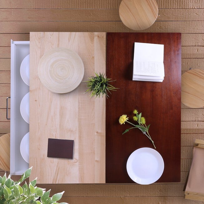 Kitchen Island with Solid Wood Top, , alternate image number 18