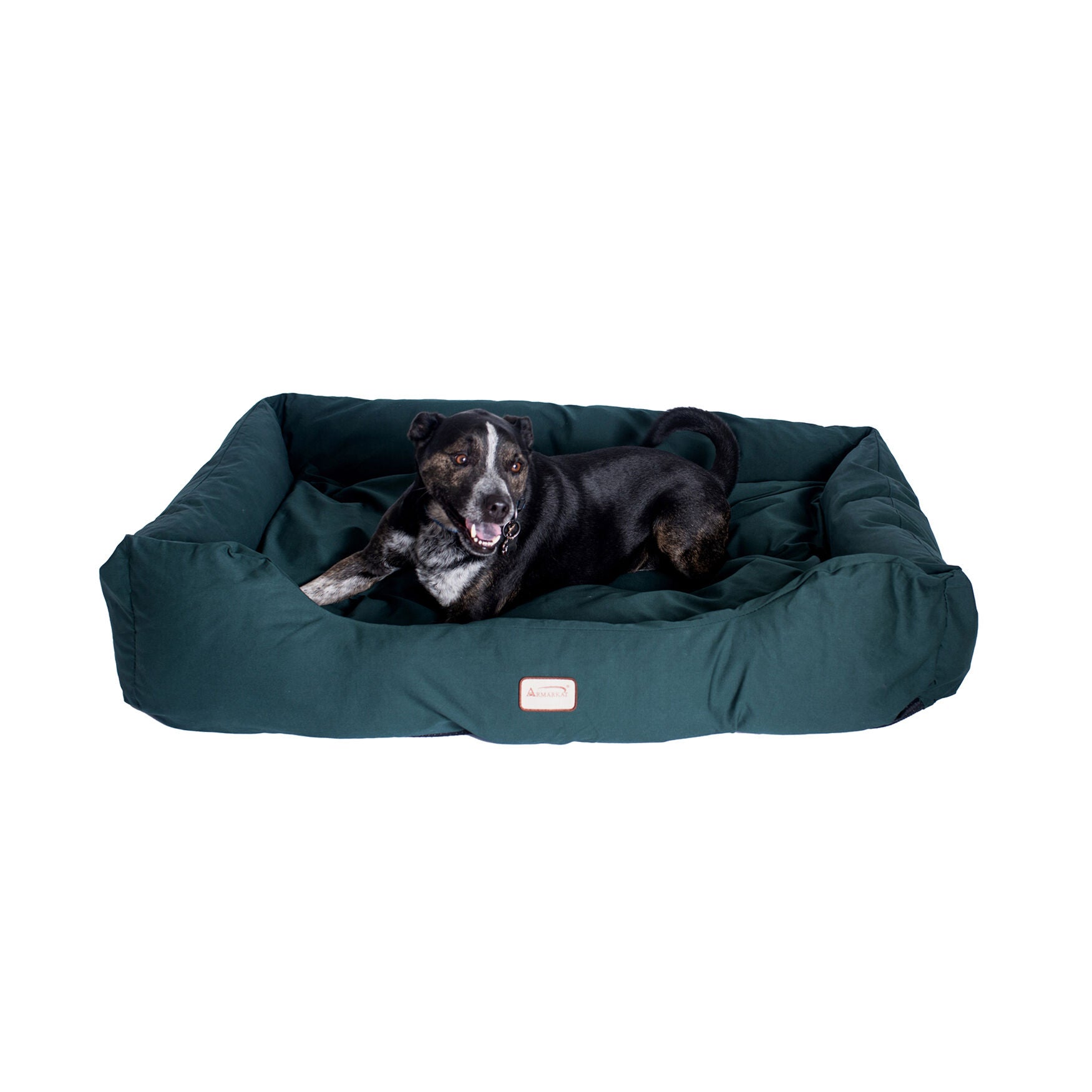 Bolstered Dog Bed Anti Slip Pet Bed Laurel Green Large Eloquii