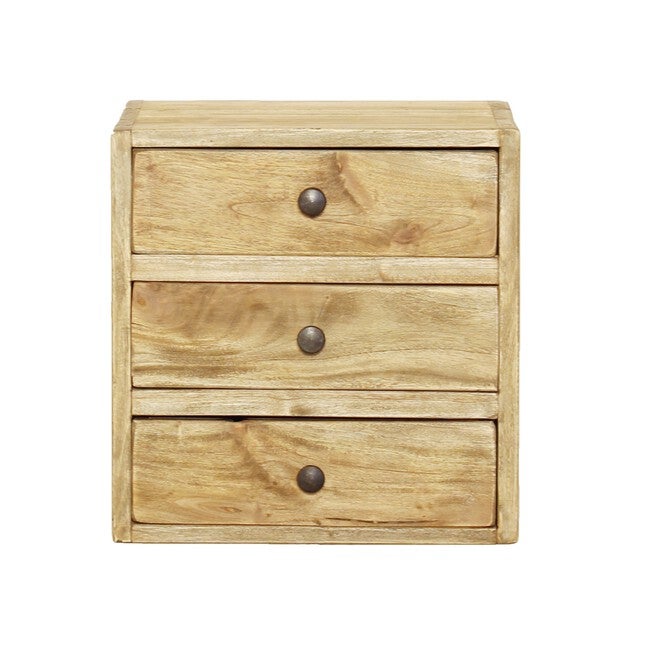 Java 3 Drawer Wood Cabinet, , on-hover image number 1