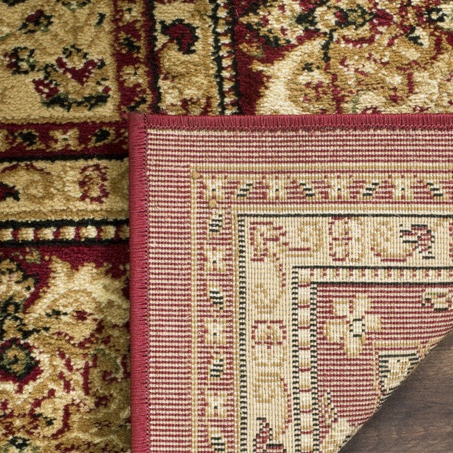 Lyndhurst 221 Multi / Red 2'-3 inches X 10' Runner Rug, , alternate image number null