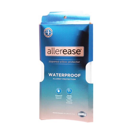 AllerEase Waterproof Allergy Pillow Protector Eloquii