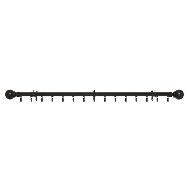 Innovative Traverse Curtain Rod - Porter 36-66, BRONZE, hi-res image number null