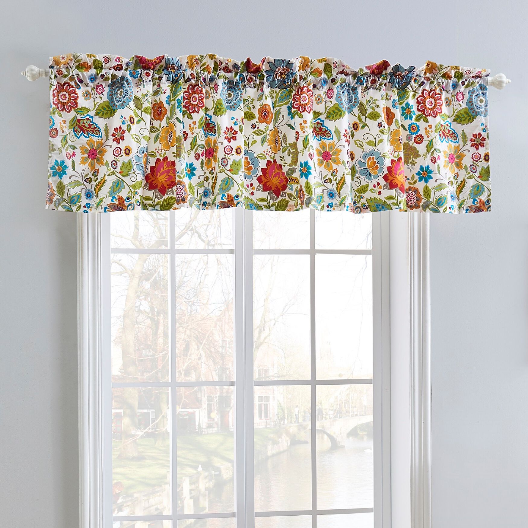 Astoria Spice Window Valance | Eloquii