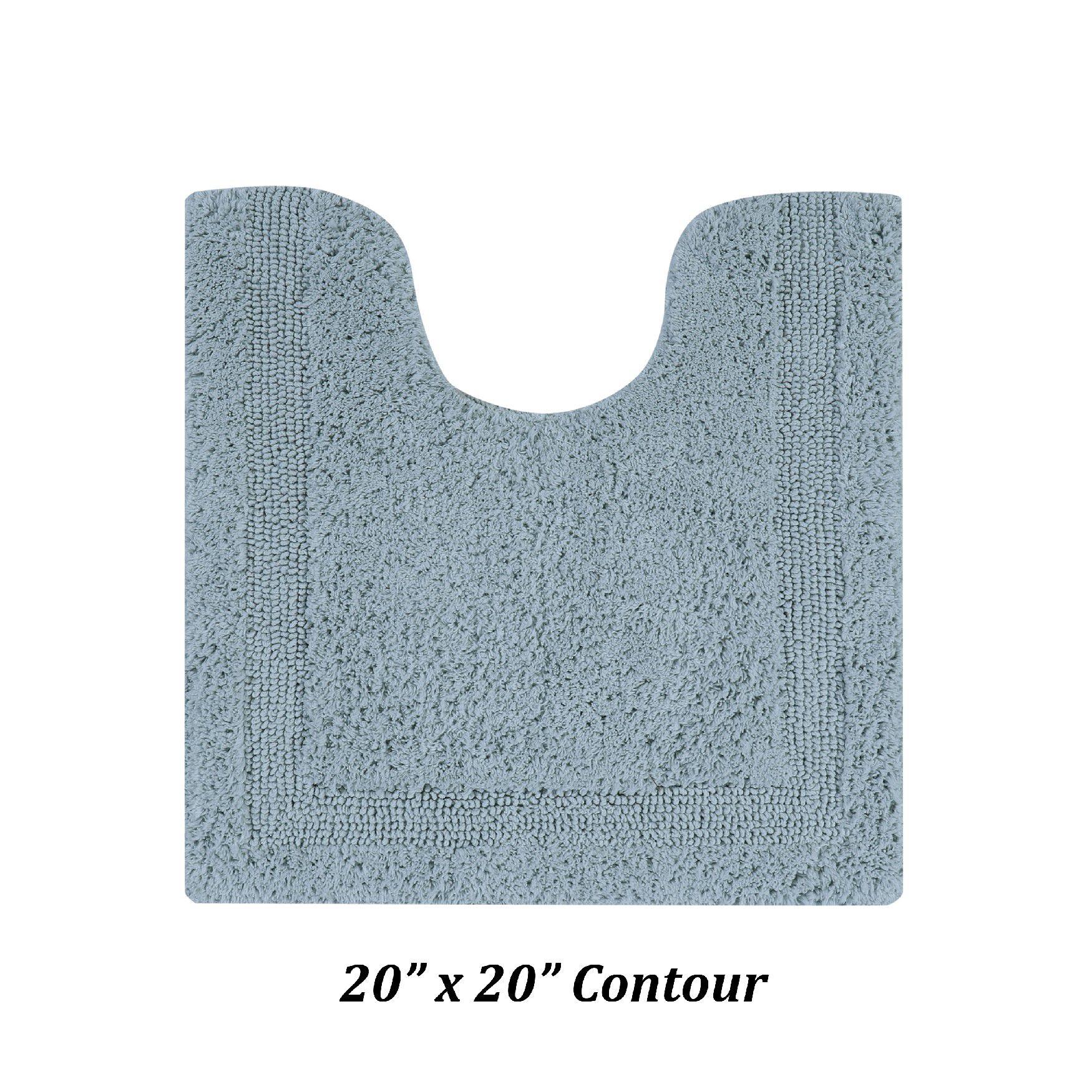 Lux Collections Bath Mat Rug 4 Piece Set (17 inches X 24 inches | 20 inches X 20 inches | 21 inches X 34 inches | 24 inches X 40 inches), , on-hover image number 1