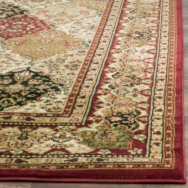 Lyndhurst 221 Multi / Red 2'-3 inches X 20' Runner Rug, , alternate image number null