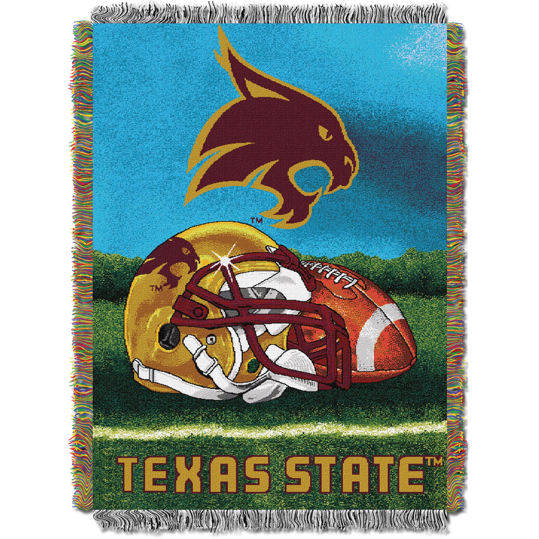 Texas State HFA Throw, MULTI, hi-res image number 0