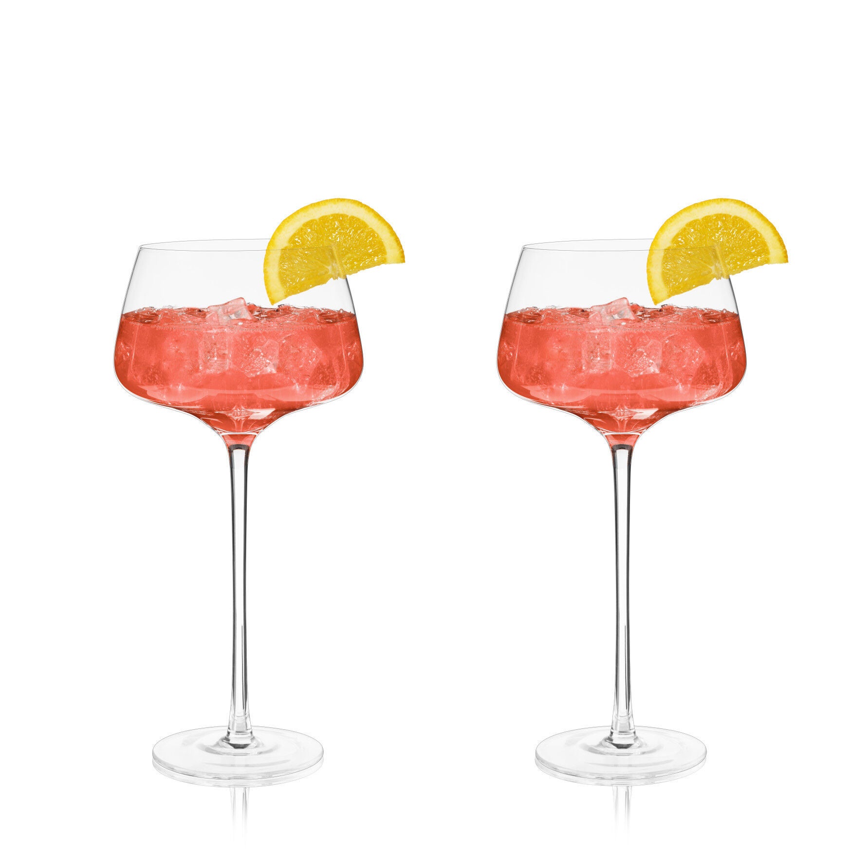 Angled Crystal Amaro Spritz Glasses, CLEAR, hi-res image number 0