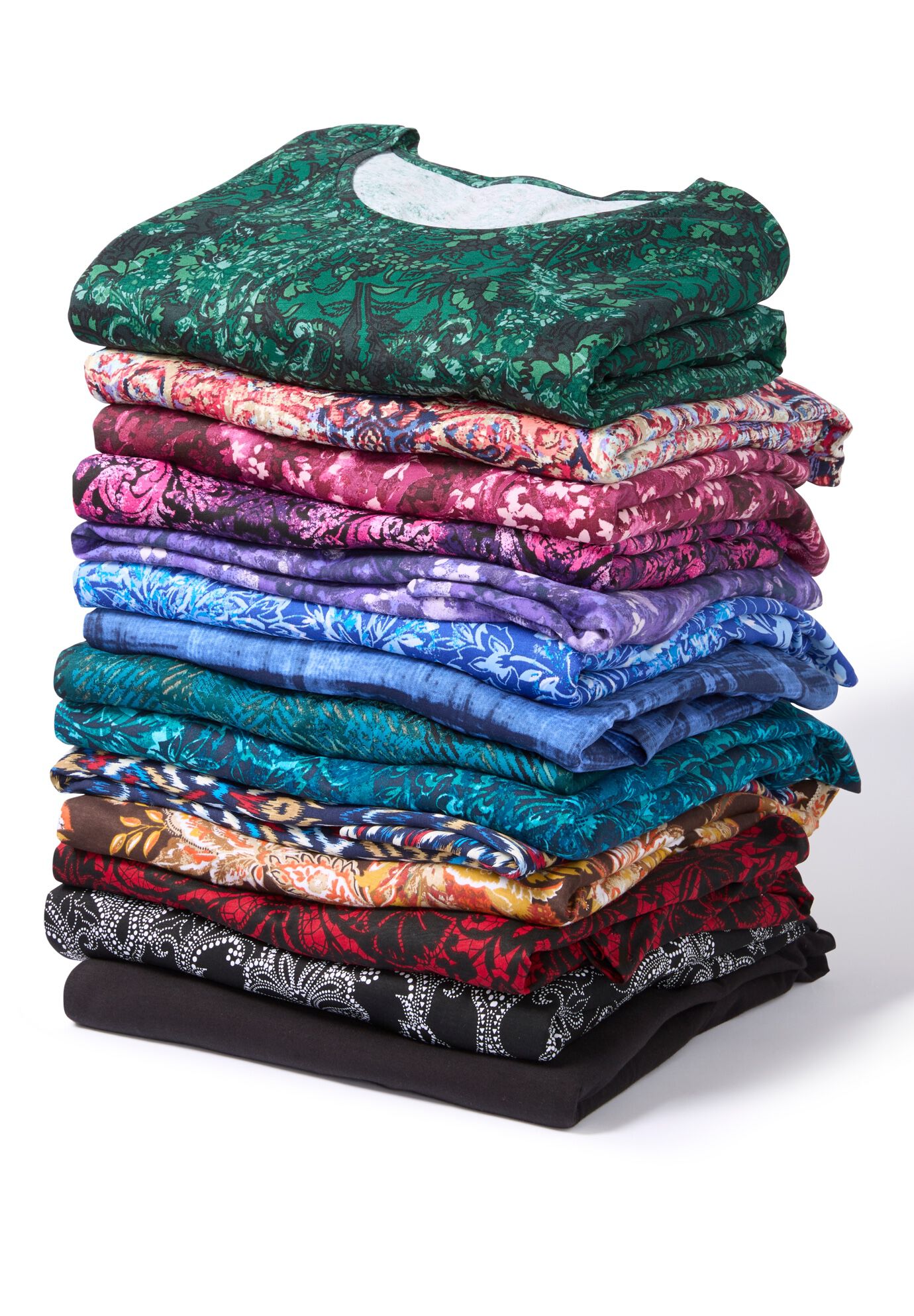 Easy Fit 3/4-Sleeve Scoopneck Tunic, , alternate image number 4