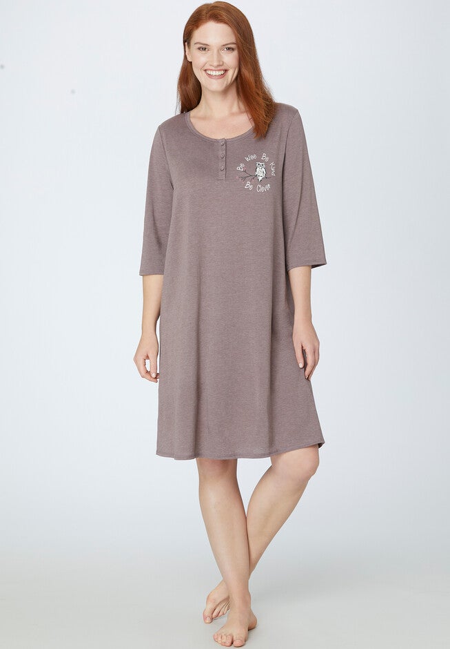Night Owl Sleepshirt, SPARROW OWL, hi-res image number 0