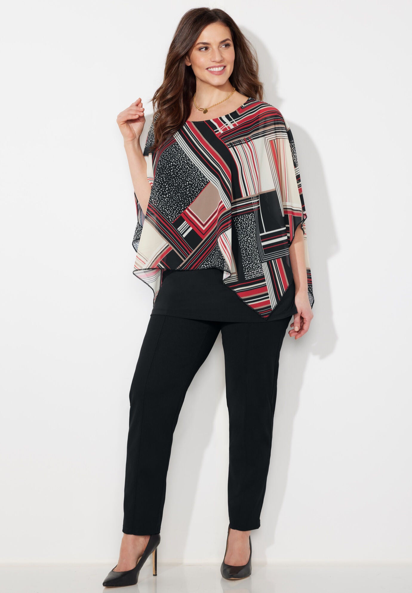 Kelly Dolman Sleeves Blouse