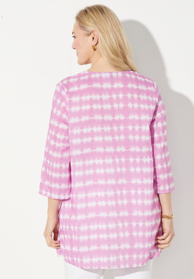 Soutache Trim Tunic, , on-hover image number 1