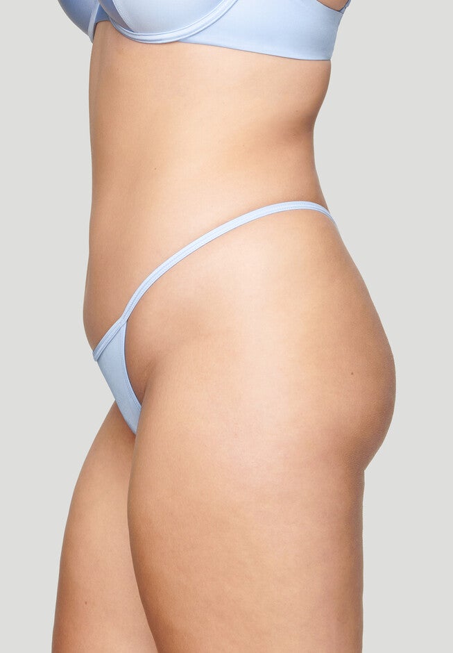 The String Thong - Satin, CRYSTAL SHINE, alternate image number 3